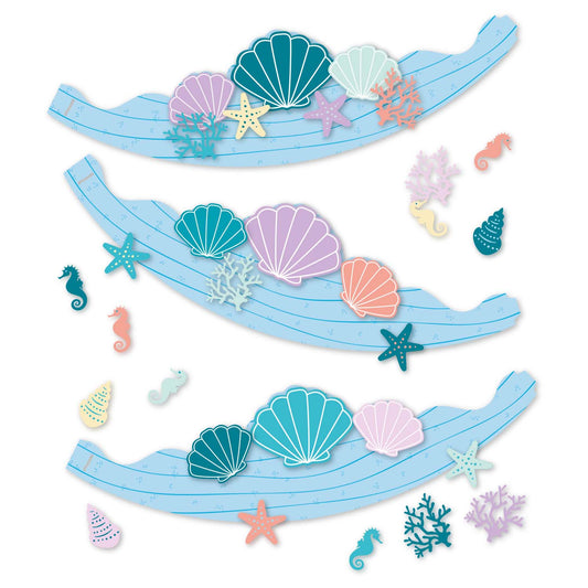 Mermaid Tales DIY Crown Kits - 6 PKG/6