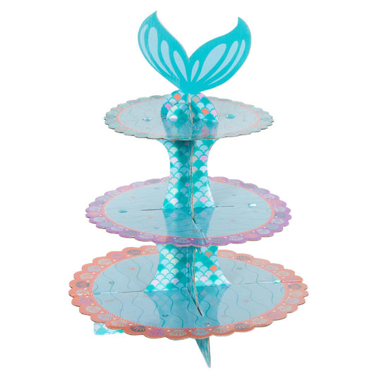Mermaid Tales Cake Stands 30cm w x 40cm h - 6 PC