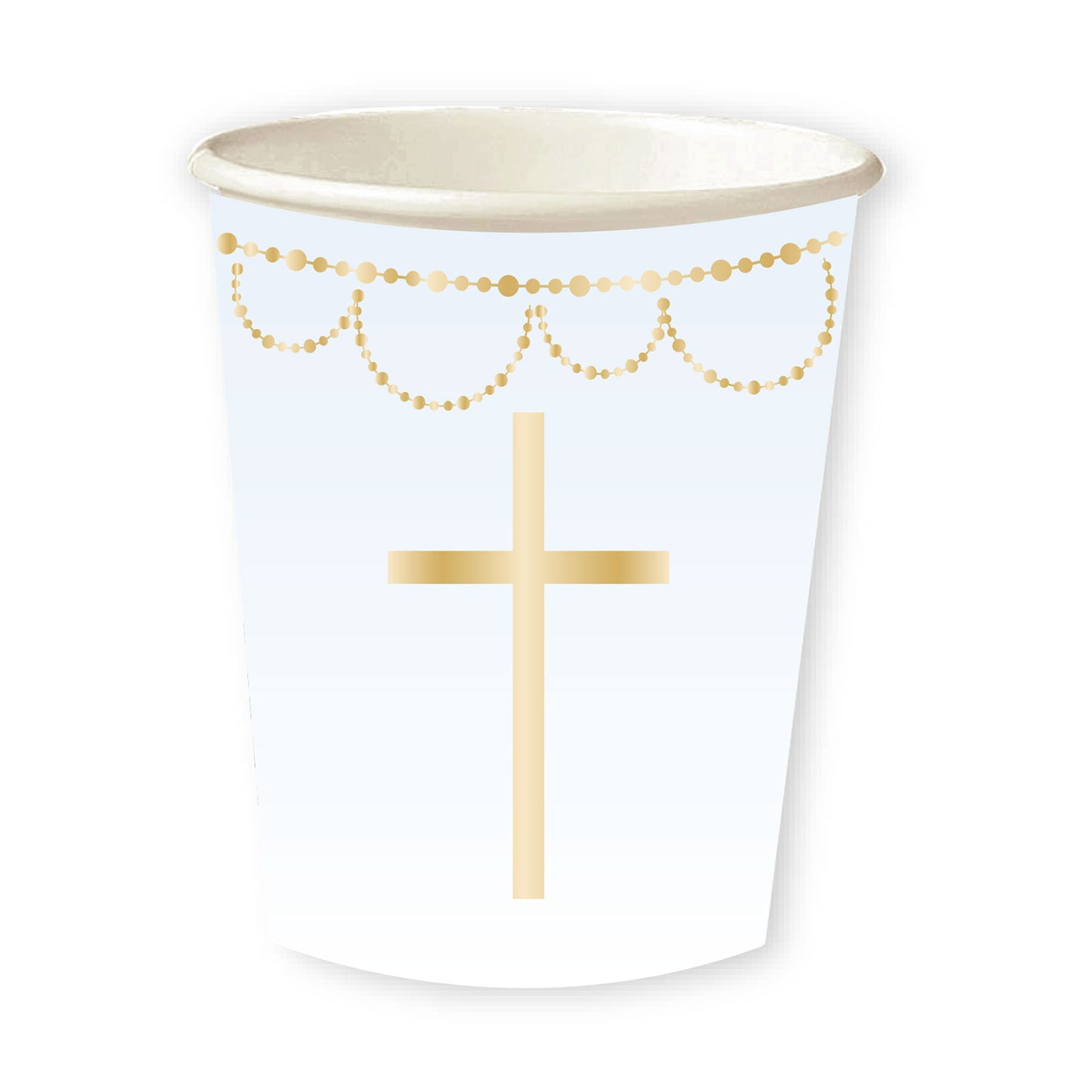 Pink Botanical Celebration Paper Cups 237ml - 12 PKG/8