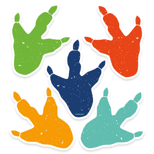DINOMITE FLOOR STICKERS X 12