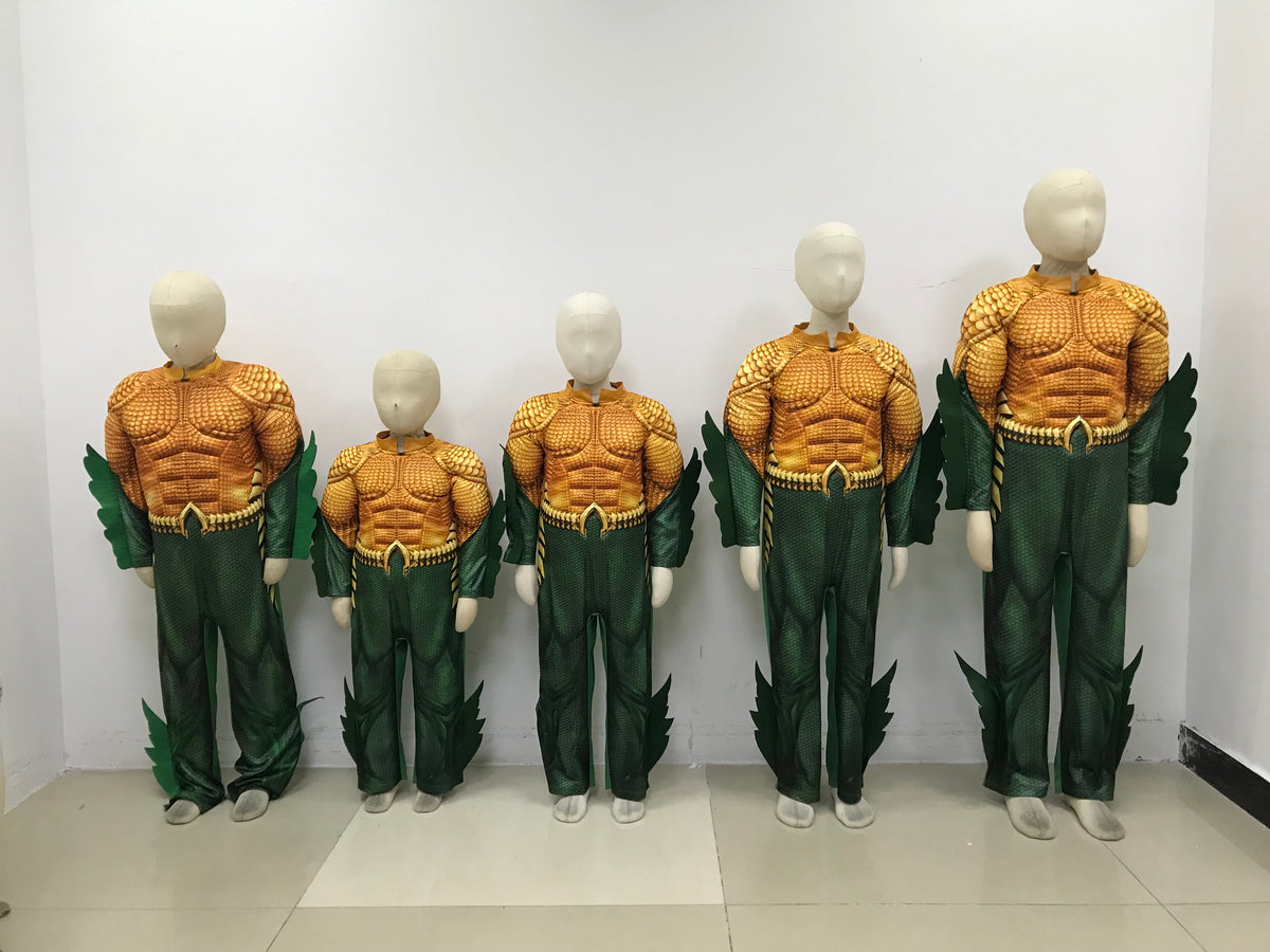 Aquaman Movie Costume - Various Sizes