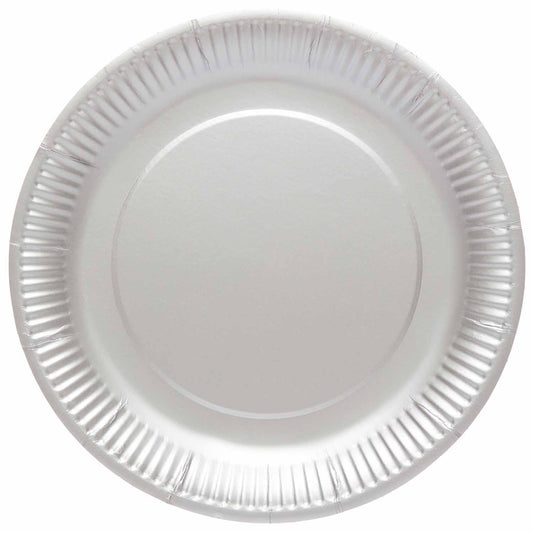 9915400 - Graphite Paper Plates 23cm - 12 PKG/8