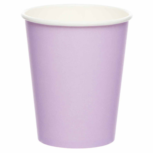9915403 - Lavender Paper Cups 237ml - 12 PKG/8