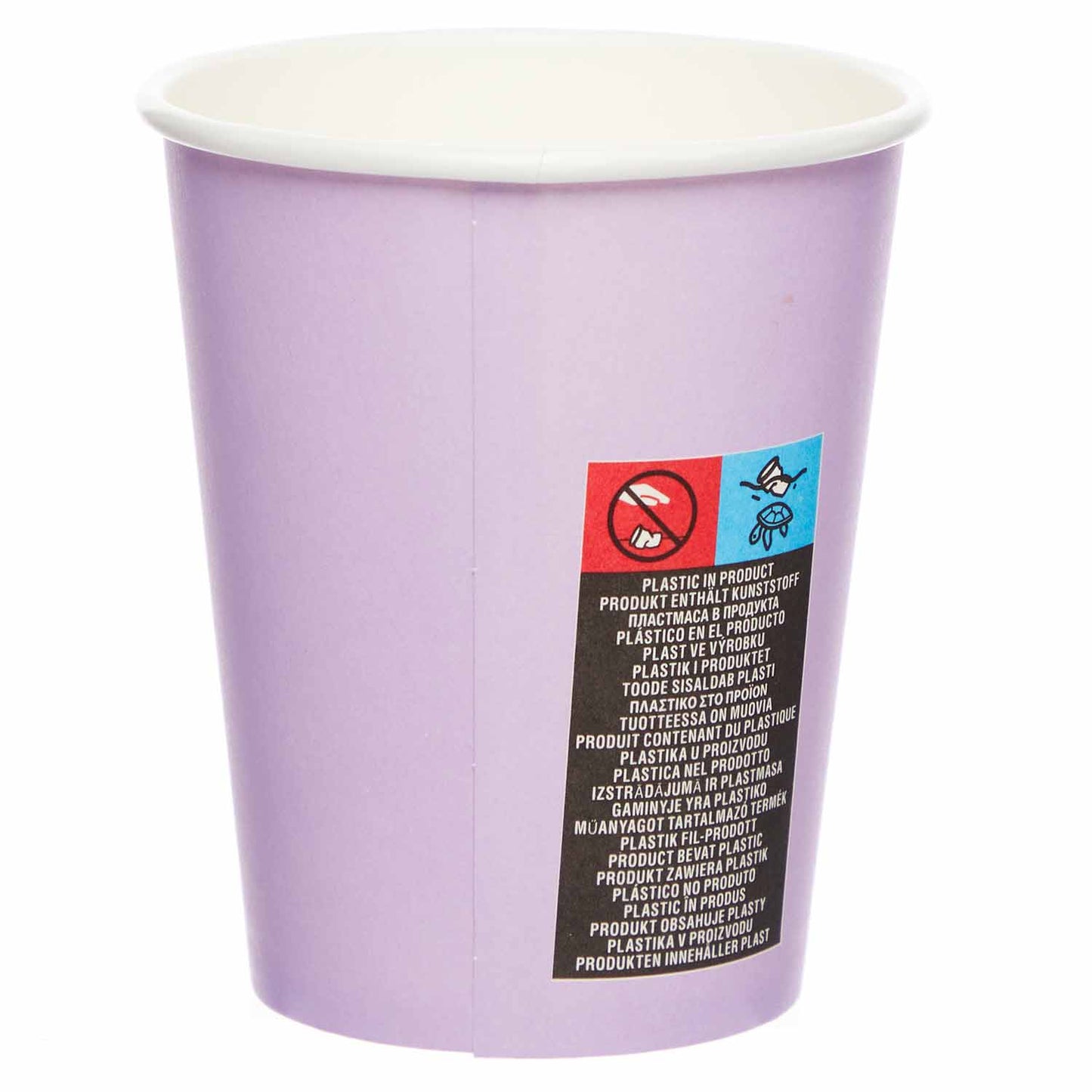 9915403 - Lavender Paper Cups 237ml - 12 PKG/8