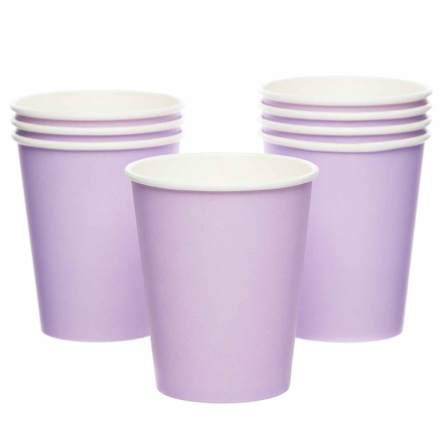 9915403 - Lavender Paper Cups 237ml - 12 PKG/8