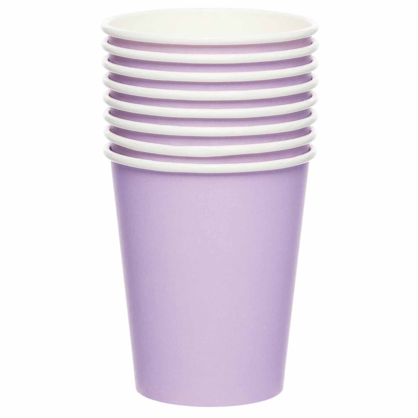 9915403 - Lavender Paper Cups 237ml - 12 PKG/8
