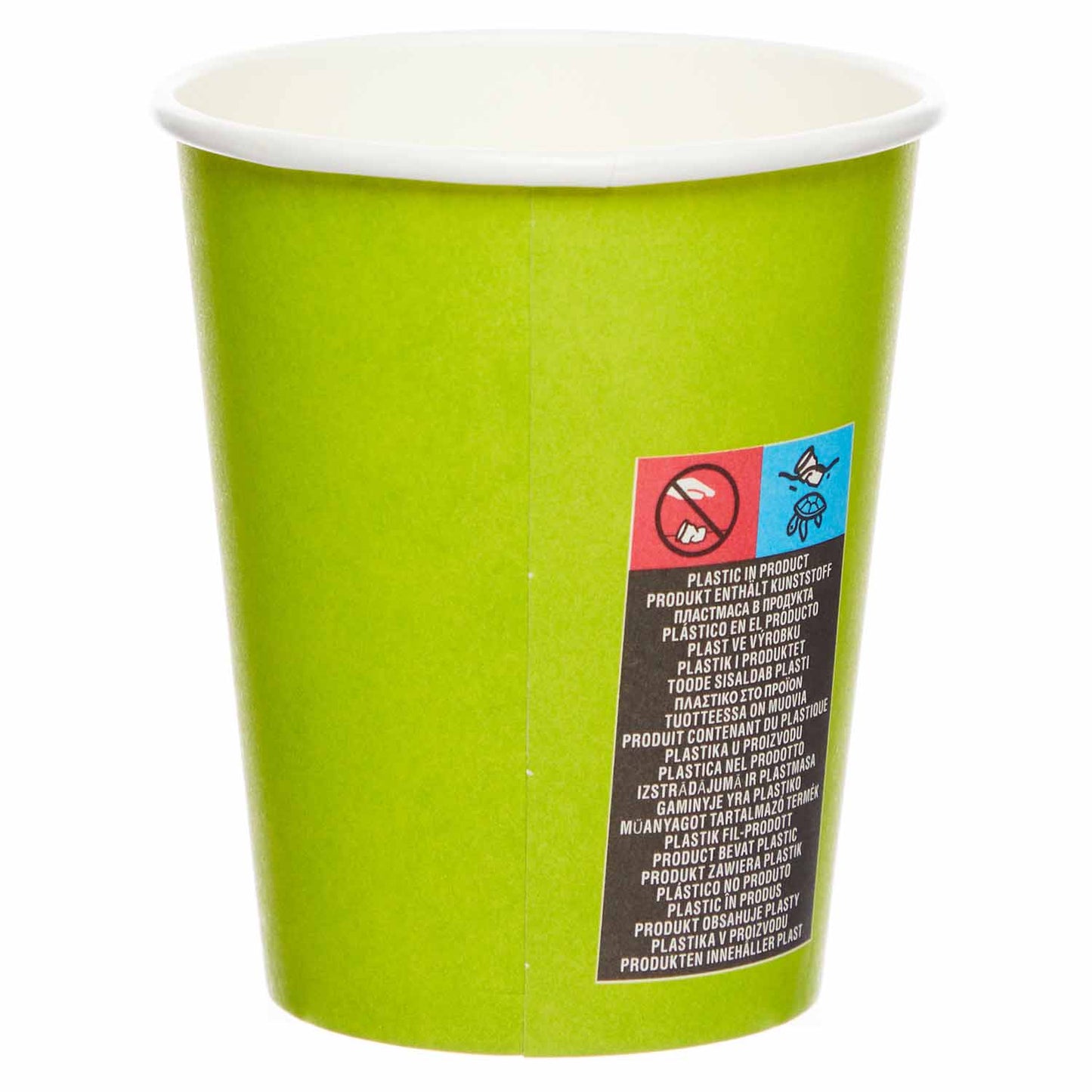 9915403 - Lime Cordial Paper Cups 237ml - 12 PKG/8