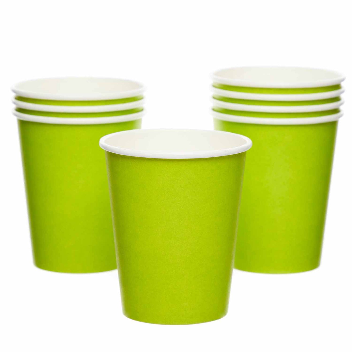 9915403 - Lime Cordial Paper Cups 237ml - 12 PKG/8