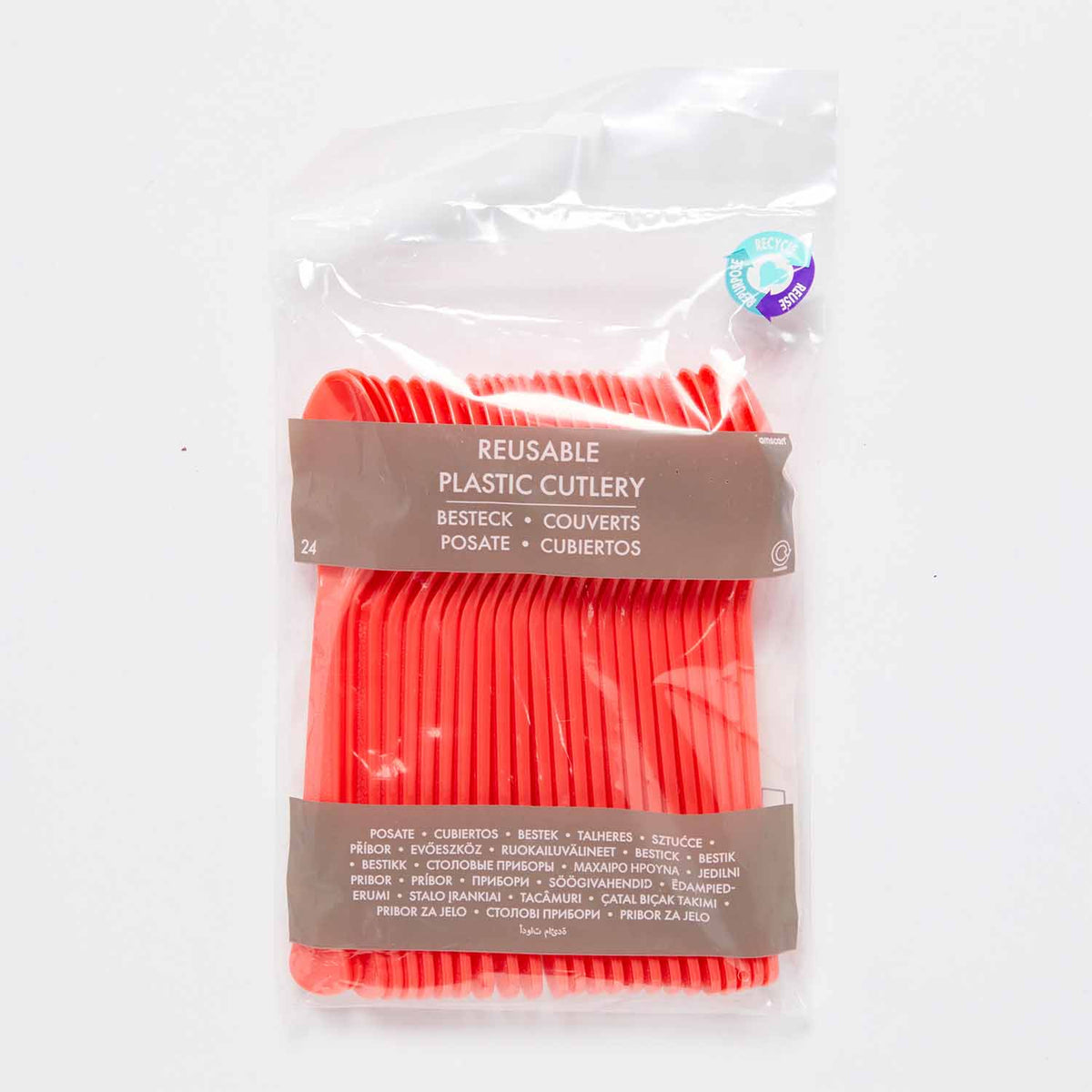 9915409 - Fiesta Plastic Spoons - 12 PKG/24