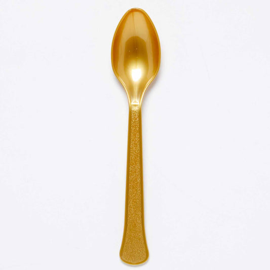 9915409 - Creme Brulee Plastic Spoons - 12 PKG/24