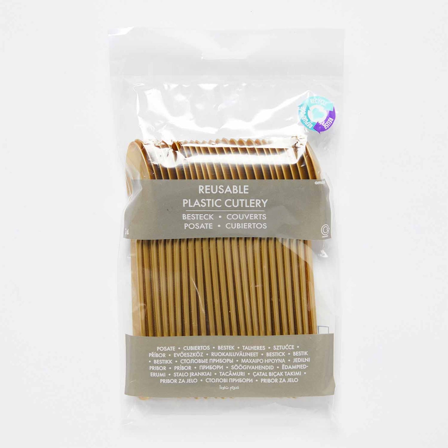 9915409 - Creme Brulee Plastic Spoons - 12 PKG/24