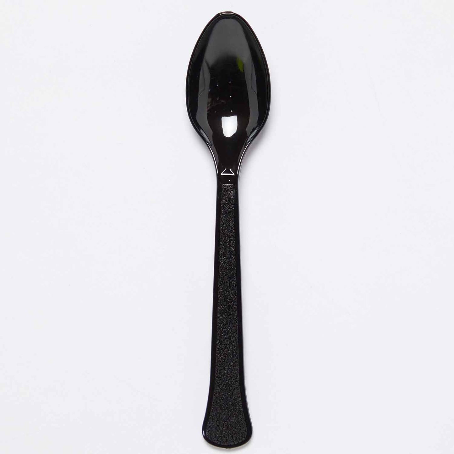 9915409 - Charcoal Plastic Spoons - 12 PKG/24