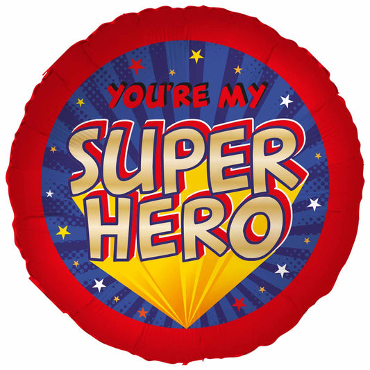 You're my Superhero Standard Foil Balloons S40 - 5 PC
