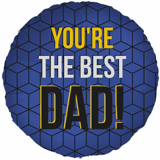 You're the Best Dad! Standard Foil Balloons S40 - 5 PC