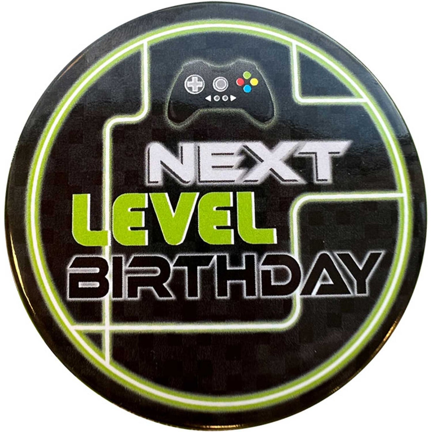 Level Up Badges 6cm - 12 PC