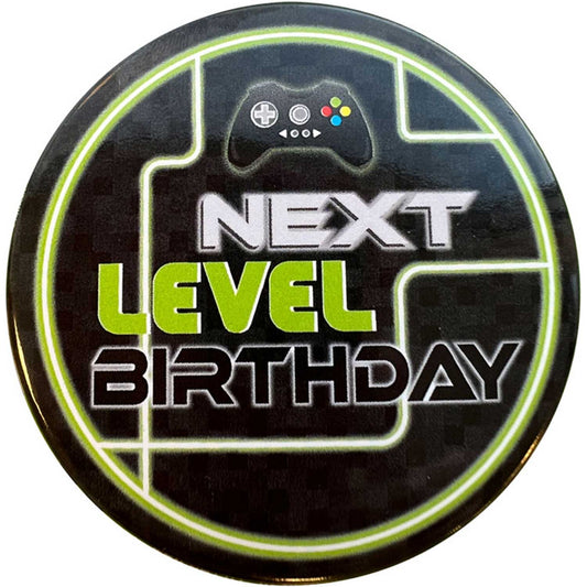 Level Up Badges 6cm - 12 PC
