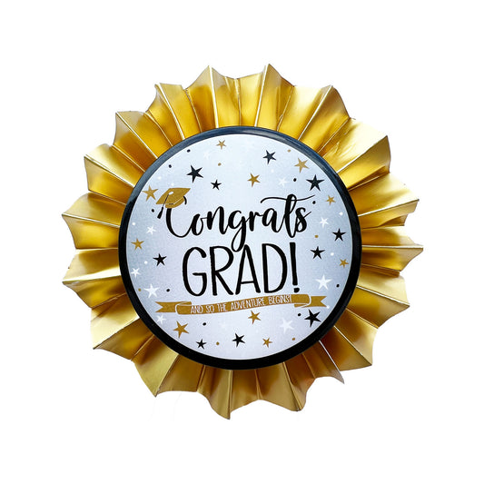 9916385 IP X6 - Graduation Paper Rosettes 11cm - 6 PC