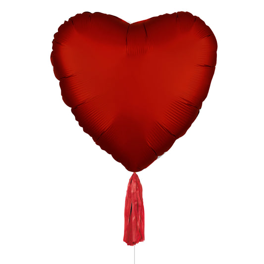 9916929 IP X5 - 31'' Large Heart FB Tassel X 5