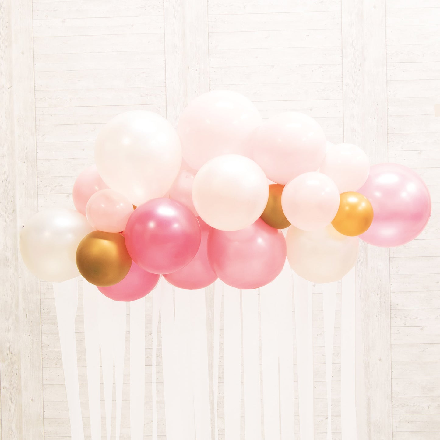Pink Botanical Celebration Latex Balloon Backdrops - 6 PKG/39