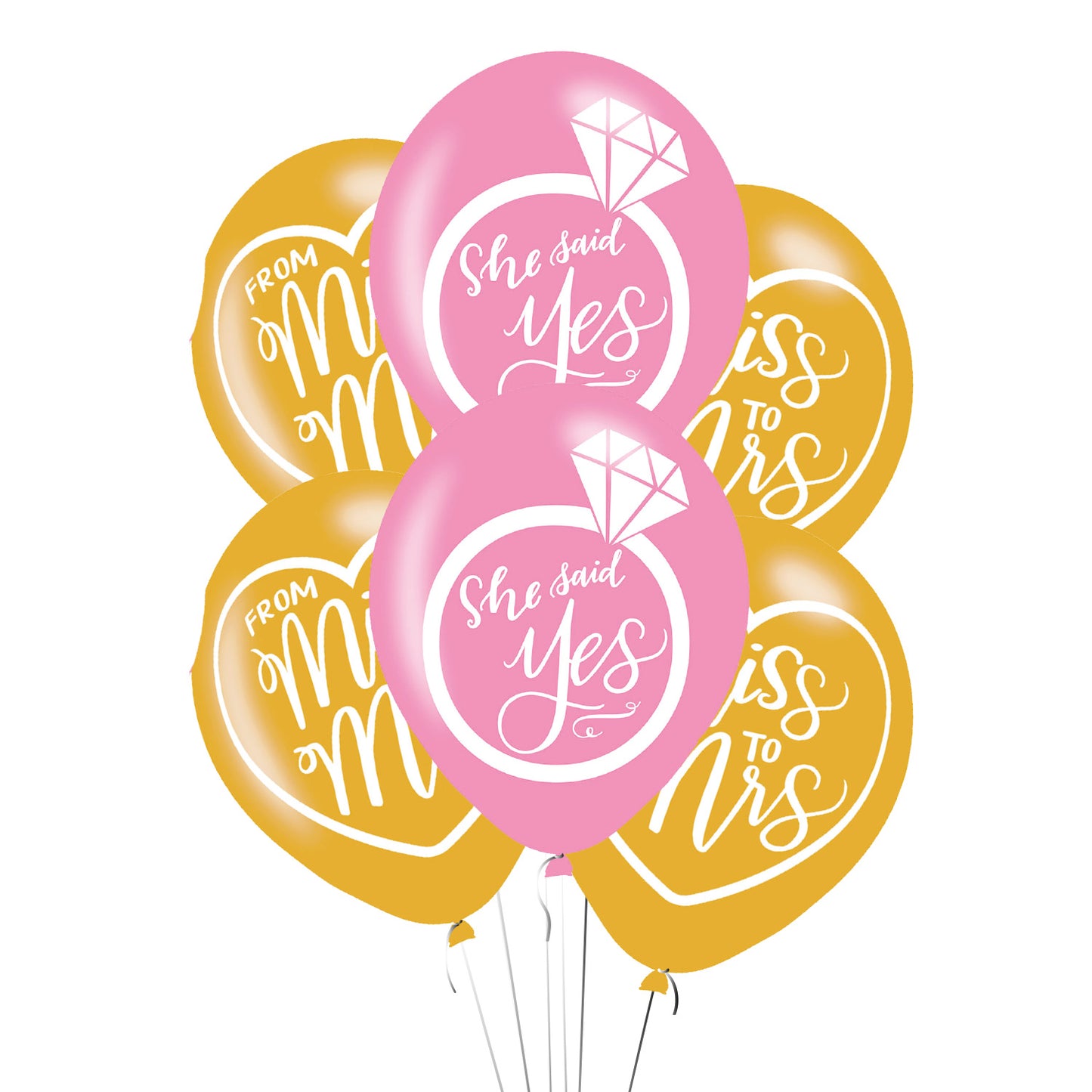 9904530 IP X6 - Mint To Be Latex Balloons 11"/28cm - 6 PKG/6
