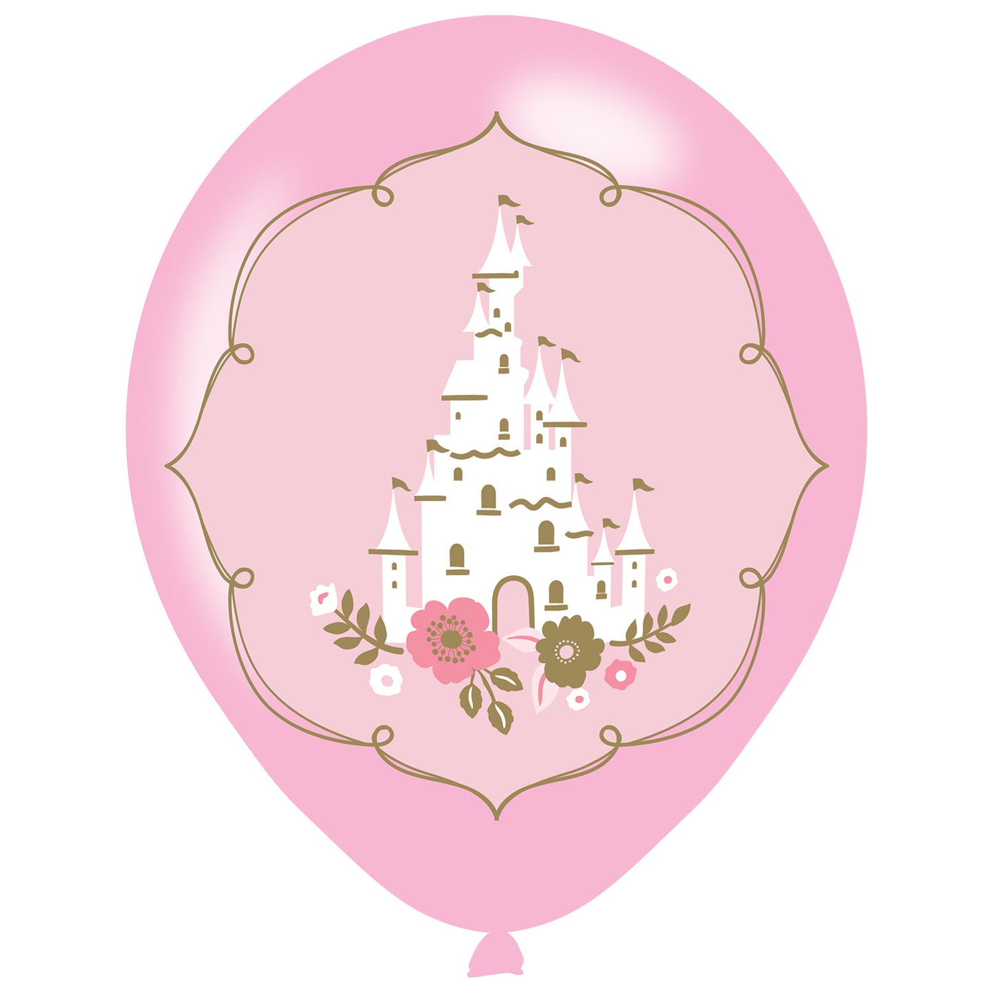 9906319 IP X6 - Princess for a Day Latex Balloons 11"/27.5cm - 6 PKG/6