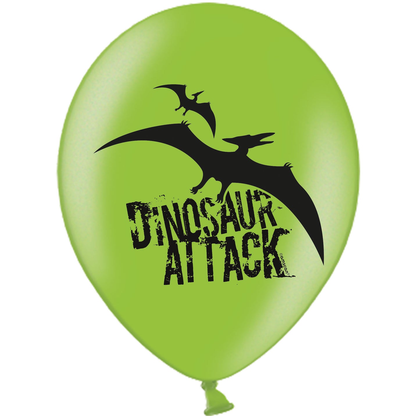 9900742 IP X6 - Dinosaur Attack Latex Balloons 11"/27.5cm - 6PKG/6