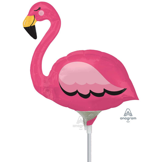 3969402 IP X5 - Flamingo Mini Shape Foil Balloons A30 - 5 PC