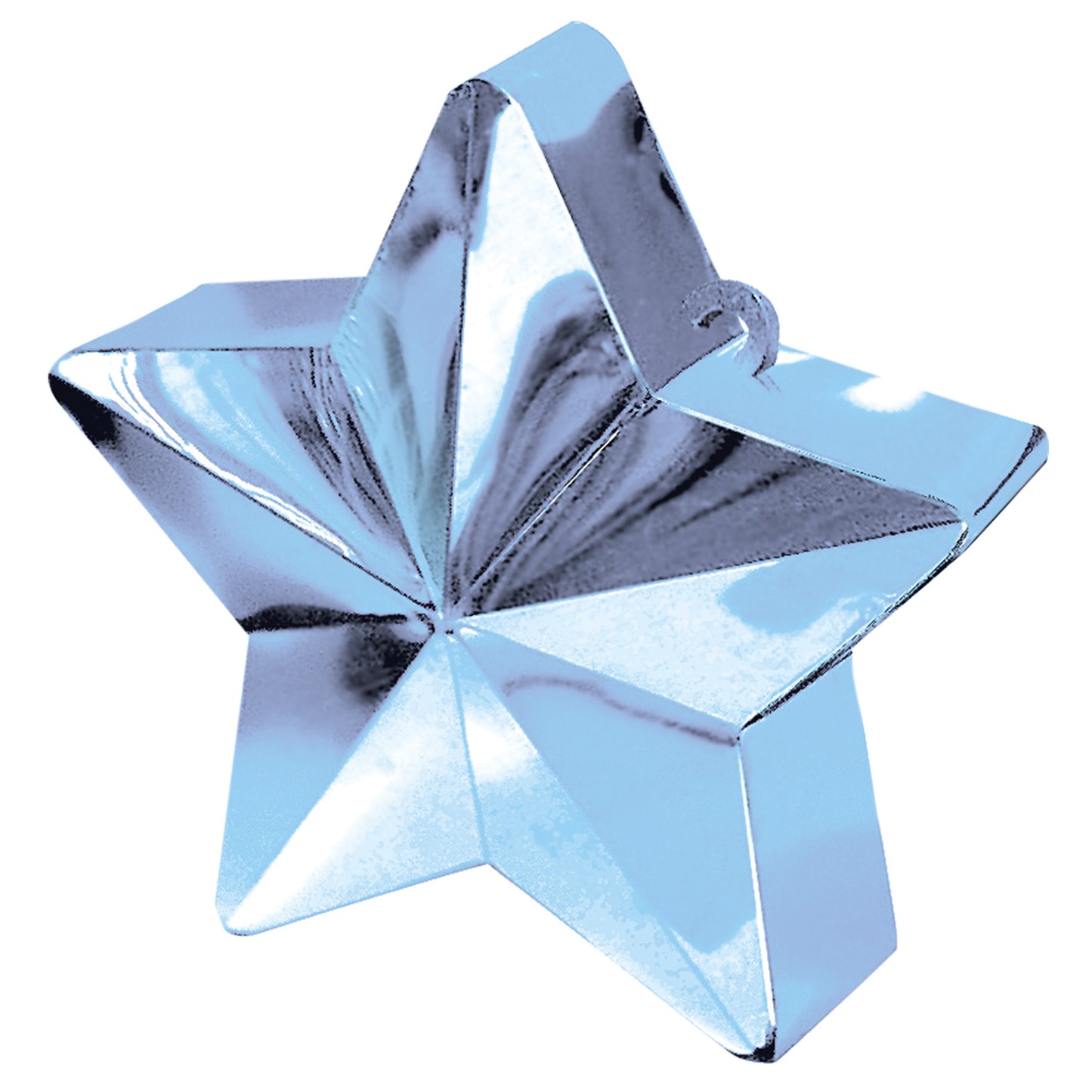 117800 - Light Blue Star Balloon Weights 150g/5oz - 12 PC