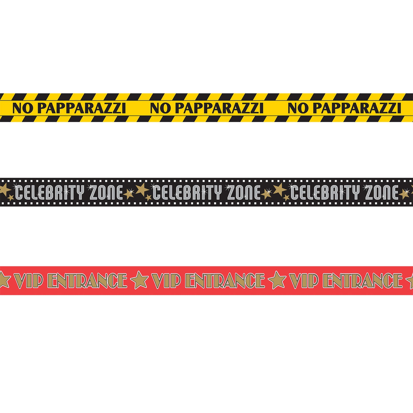 Hollywood Party Tape 27.4m - 9 PC