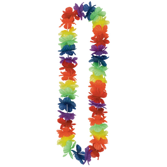 Hawaiian Rainbow Leis - 24 PC