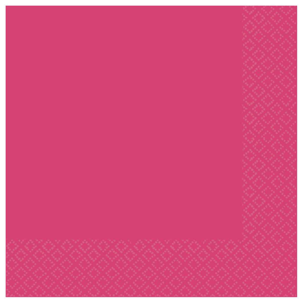 9917466 IP X18 - Lunch Napkin 3ply Fuchsia X 18 (packs of 20)