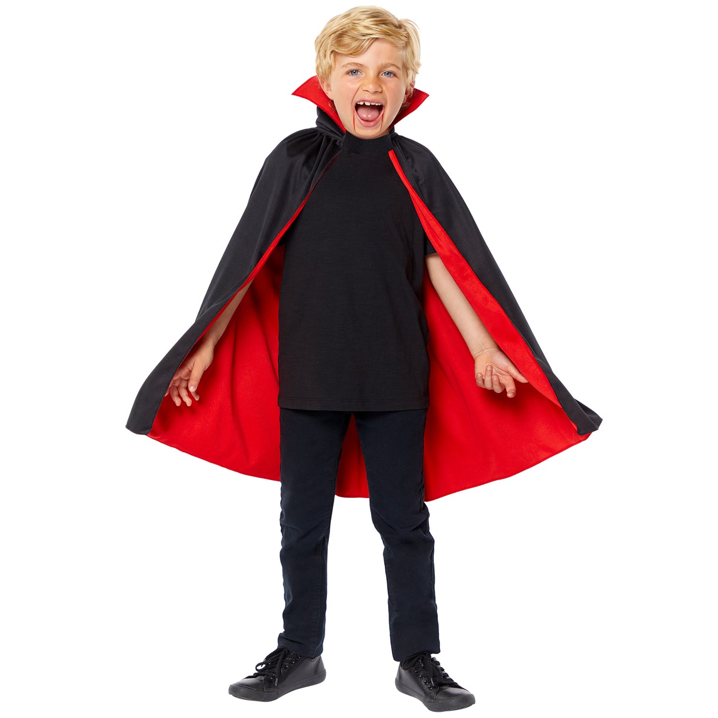 Reversible Cape with Collar - Child One Size