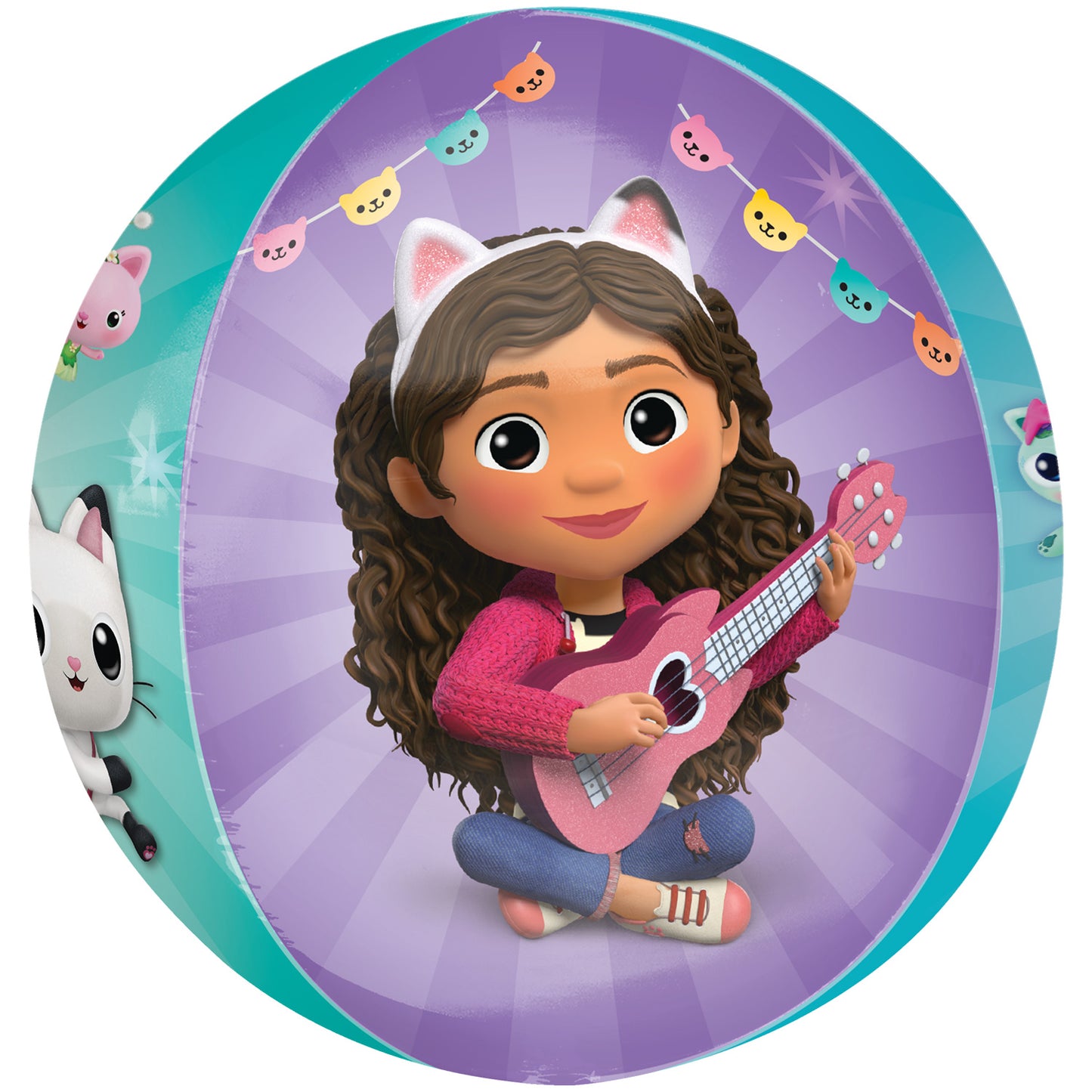 Gabby's Dollhouse Orbz Foil Balloons G40 - 5 PC