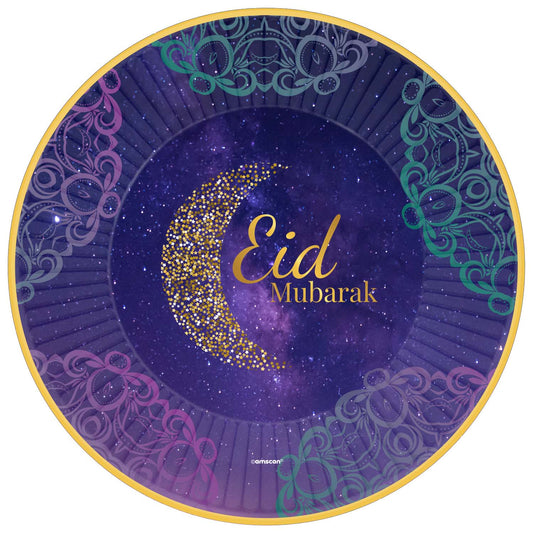 9914166 - Opulent Eid 23cm Plates X 12