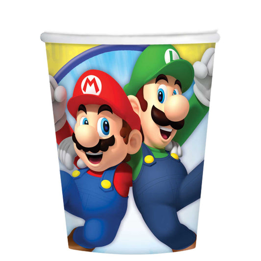CUP SUPER MARIO 250ml X 10