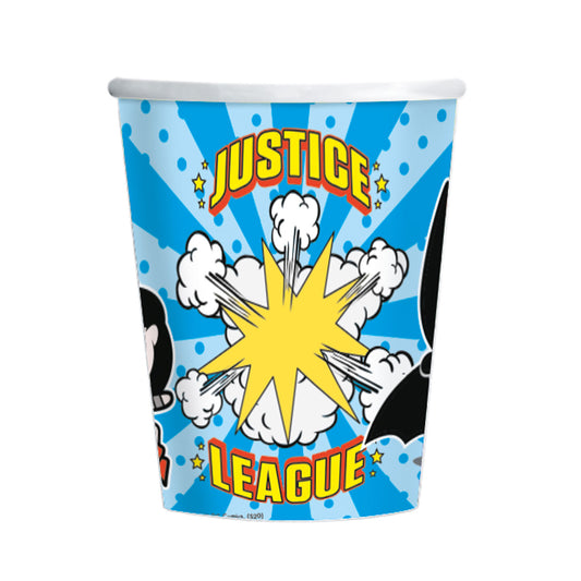 Justice League cups 250ml X 6