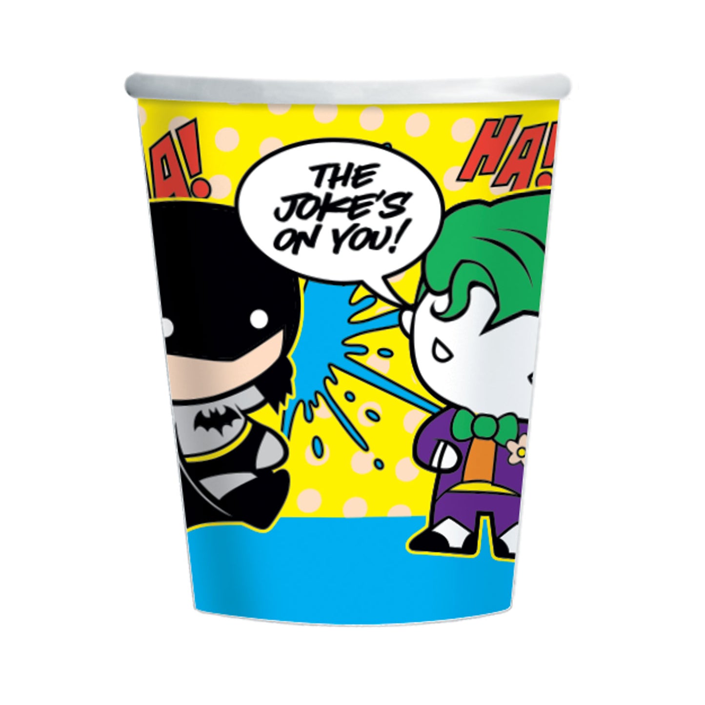 9906899 - Batman & Joker cups 250ml X 6