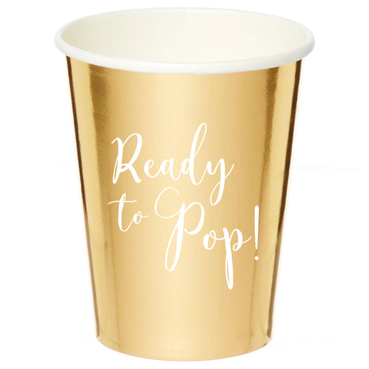 9910284 - READY TO POP! PAPER CUPS X 6 (packs of 8)