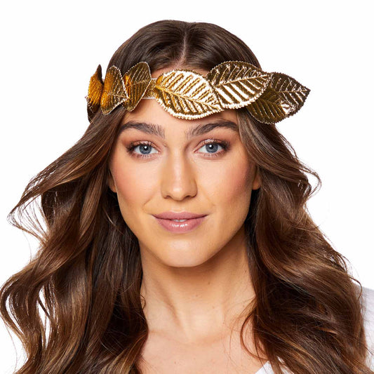 9919110 IP X6 - fabric Leaf Headband X 6