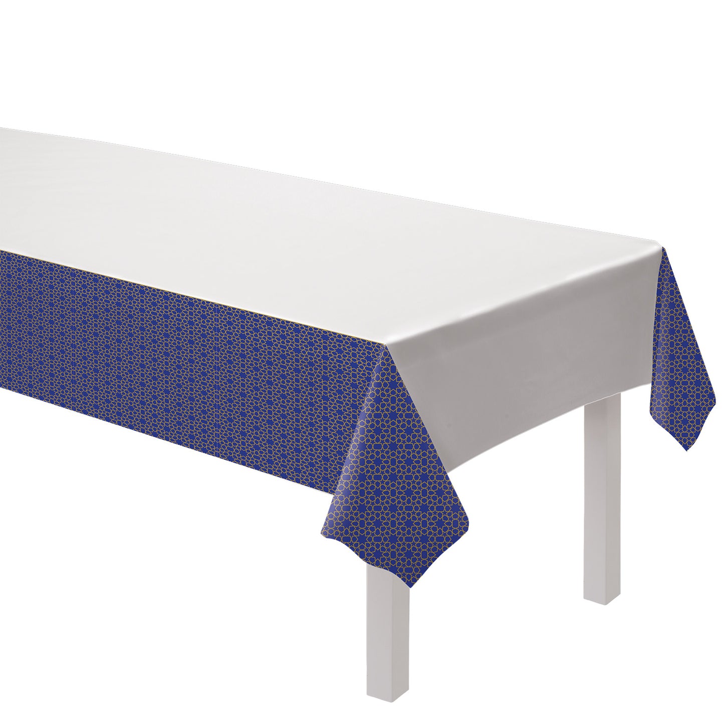 571962 IP X6 - Eid Plastic Tablecovers 1.37m x 2.43m - 6 PC