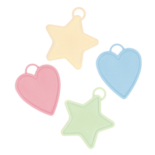 BALLOON WEIGHT:15g ASST PASTEL X 50