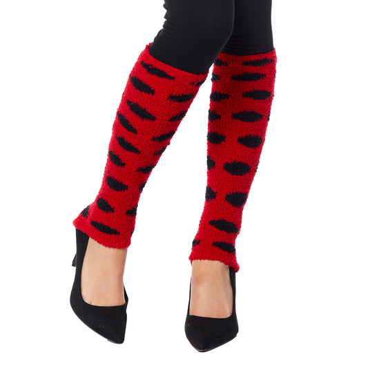 Ladybug Leg Warmers - Adult X 6