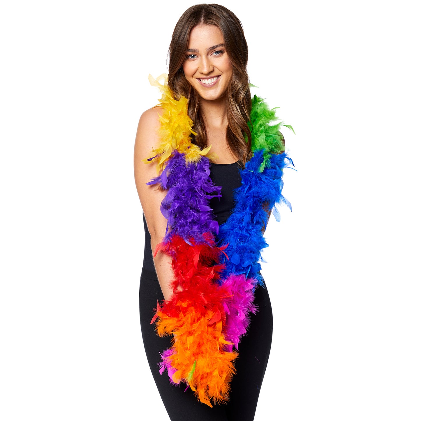 Feather Boa Deluxe Various Colours - X 6