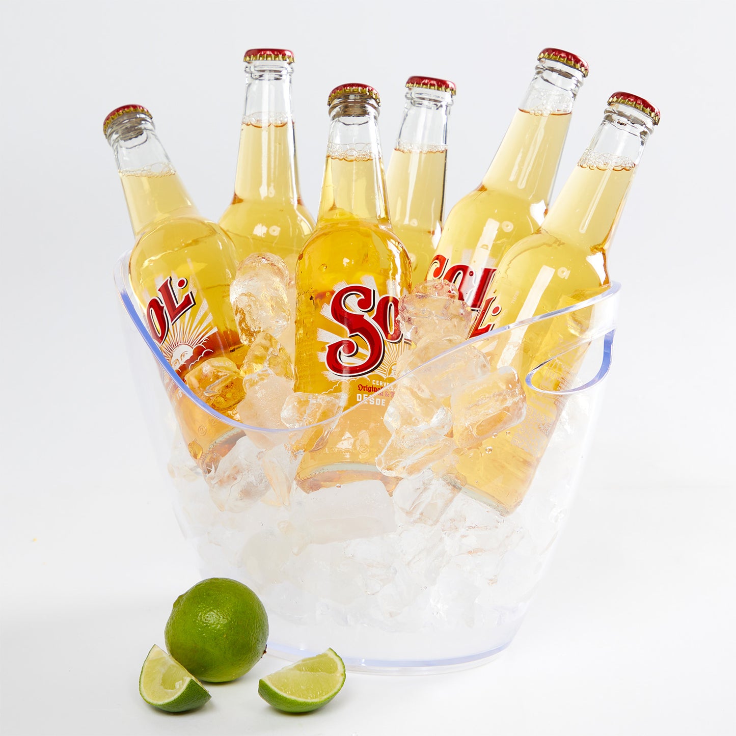 Premium Tware Clear Ice Bucket X 6