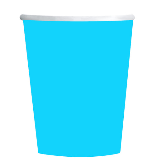 9915403 - Forget-me-not Paper Cups 237ml - 12 PKG/8