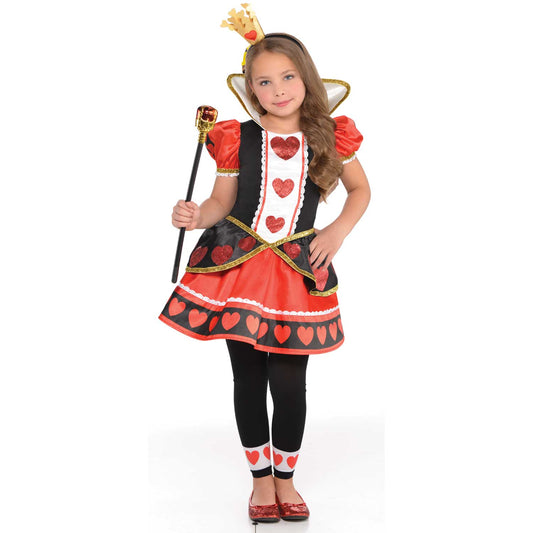 CSTM QUEEN OF HEARTS Child 6-8 Years