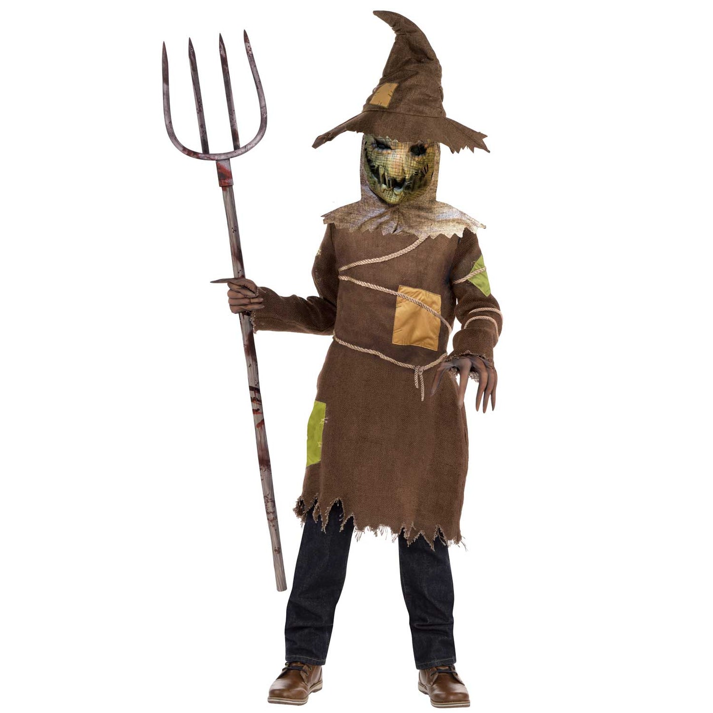 Scary Scarecrow Boy 12-14 yrs