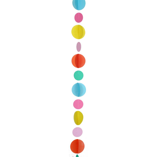 9902828 - BALLOON TAIL: colour Circles 1.2m