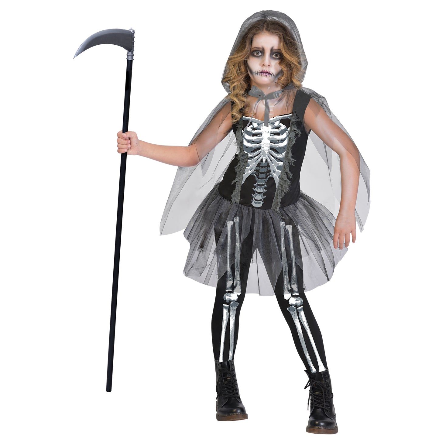 9903435 - Girls Skeleton Reaper 8-10