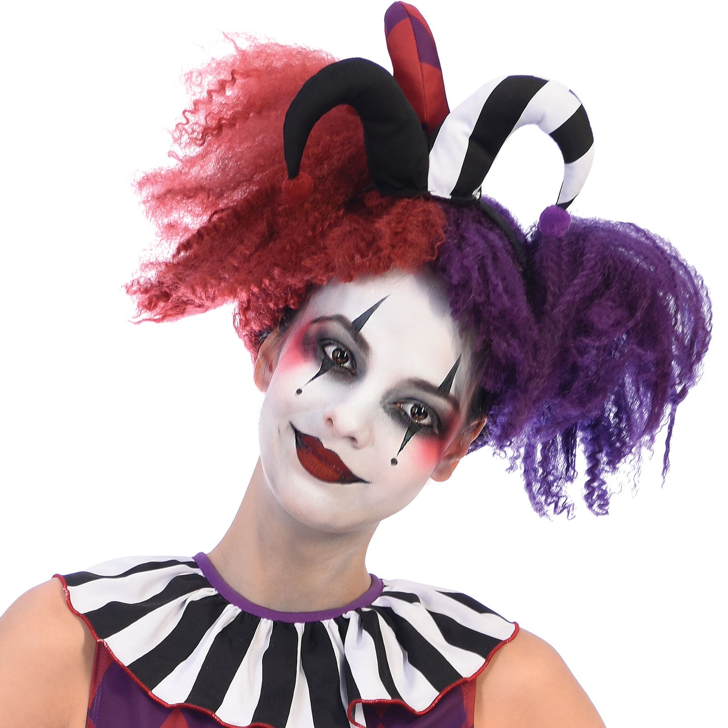9904168 - Harlequin Heartbreaker Wig